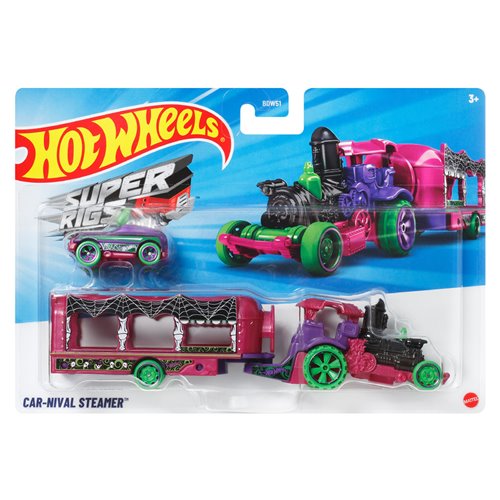 Hot Wheels Super Rigs BDW51 Car-Nival Steamer