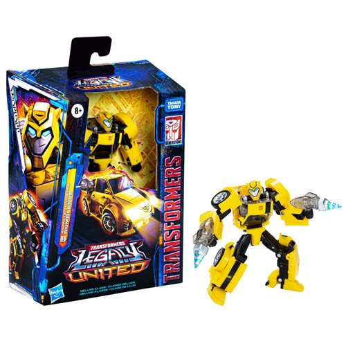 Transformers Generations Legacy United Deluxe Animated Universe Bumblebee