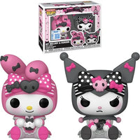 Sanrio My Melody 50th Kuromi 20th Anniversary Funko Pop! Key Chain 2-Pack