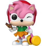Funko POP Games Sonic the Hedgehog #1171 Amy (Chase) & Protector