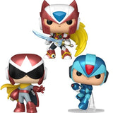 Funko Pop! Megaman Set of 3 & Protector