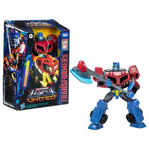 Transformers Generations Legacy United Voyager Animated Optimus Prime - 25 step