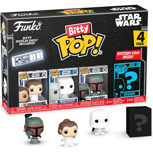 Funko Bitty Pop! Star Wars Series 2 Princess Leia 4-Pack *In hand