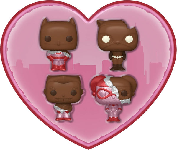 Funko Valentine Pocket Pop! Box 4-Pack - Batman