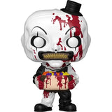 Funko POP Movies Terrifier #1796 Art The Clown (with head)  & Protector