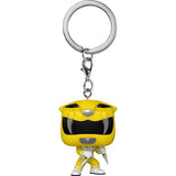 Funko Mighty Morphin Power Rangers 30th Anniversary Yellow Ranger Pop! Key Chain