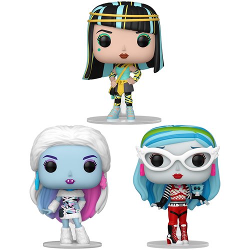 Funko Pop! Retro Toys Monster High Set of 3 - Cleo Abby Ghoulia