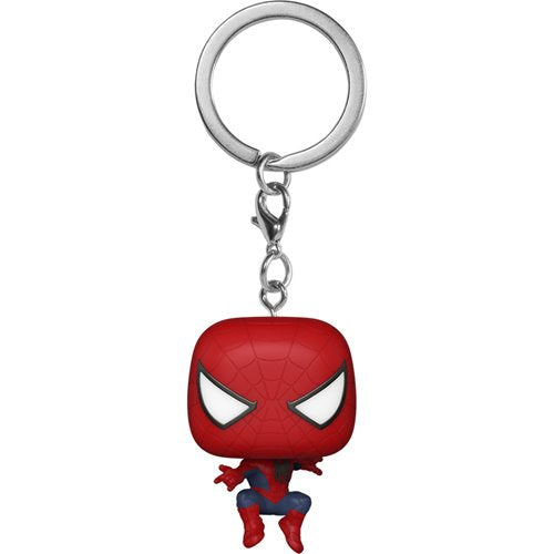 Friendly Neighborhood Spider-Man Leaping Pocket Pop! Key Chain