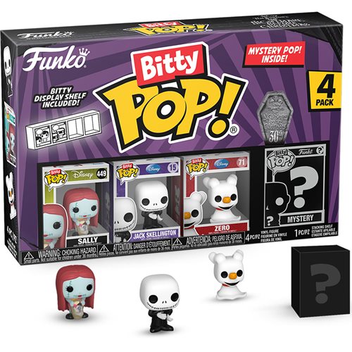 Nightmare Before Christmas Funko Bitty Pop! 4-Pack - Sally