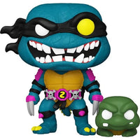 Funko POP! TMNT Ninja Turtle #1558 Slash With Pre-Mutated Slash & Protector