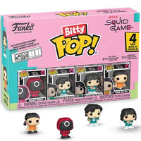 Netflix Squid Game Masked Worker Funko Bitty Pop! Mini-Figure 4-Pack