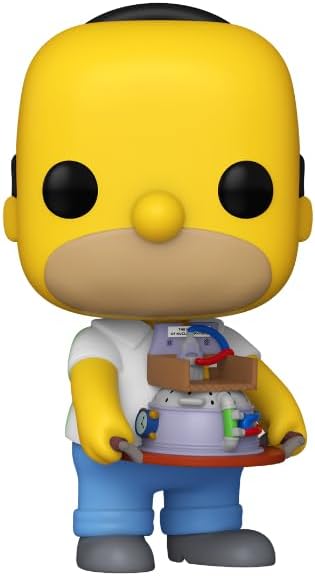 Funko POP! Television The Simpsons #1630 Homer With Reactor & Protector