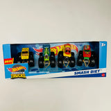 Hot Wheels Monster Trucks 1:64 Scale 4-Pack - Smash Diet