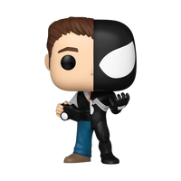 Funko Pop! Marvel #1478 Peter Parker Symbiote Suit & Protector