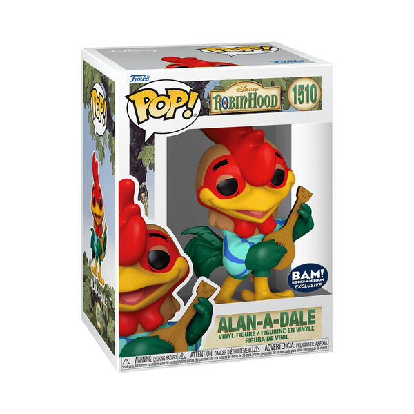 Funko POP! Disney Robin Hood  #1510 Alan-A-Dale & Protector