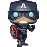 Funko POP! Marvel Avengers Gameverse #627 - Captain America & Protector