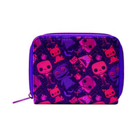 The Nightmare Before Christmas Black Light Print Zip-Around Wallet