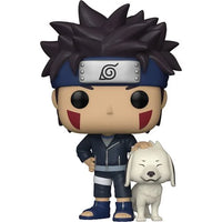 Funko POP! Animation Naruto Shippuden #1194 Kiba w/ Akamaru & protector