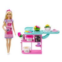 Barbie Florist Doll and Play Doh Playset