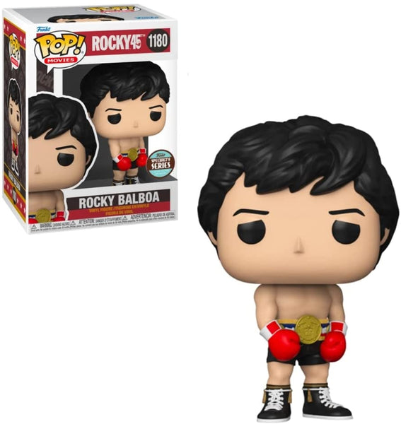 Funko POP! Movies : Rocky 45th #1180 - Rocky Balboa with Gold Belt