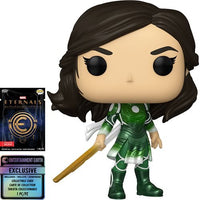 Funko POP! : Marvel Eternals #728 - Sersi With Collectible Card + Protector