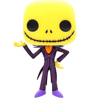 Funko Pop! Nightmare Christmas #15 - Jack Skellington  (Black Light) & Protector
