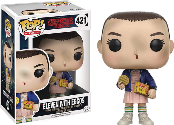 Funko POP! TV: Stranger Things #421 - Eleven With Eggos & Protector