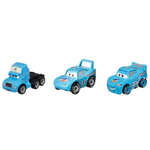 Disney Pixar Cars Mini Racers 3 Pack Team Dinoco Yummy Boutique