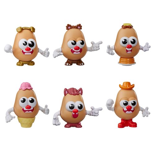 Mr. Potato Head Tots Mini Collectible Figures 6-Pack