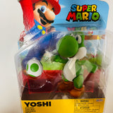 World of Nintendo Super Mario 4-Inch Green Yoshi with Egg