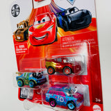 Disney Pixar Cars Mini Racers 3 Pack - Thunder Hollow