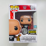 Funko Pop! WWE Vinyl Figure #91 - The Rock with Championship Belt w/ Protector