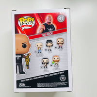 Funko Pop! WWE Vinyl Figure #91 - The Rock with Championship Belt w/ Protector