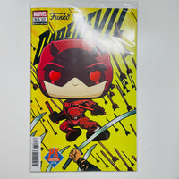 Funko Pop! : Marvel # 954 - Daredevil w/ protector ( PX Exclusive ) and variant comic