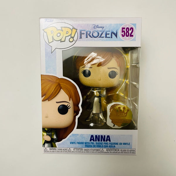 Herkenning Elektrisch Hiel Funko Pop! Disney Frozen #582 - Anna (Gold) with Pin – Yummy Boutique