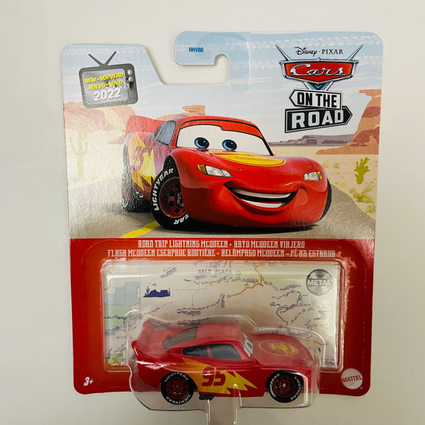 Disney Pixar Cars Road Trip Lightning McQueen 1:55 Scale