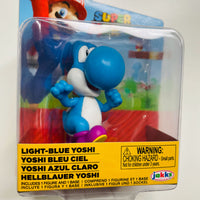 World of Nintendo 2 1/2-Inch Mini-Figures - Light Blue Yoshi