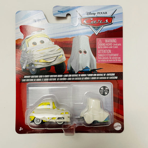 Disney Pixar Cars Character Cars - Mummy Costume Luigi & Ghost Costume Guido