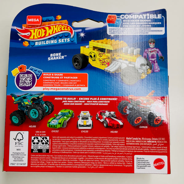 Mega Construx Hot Wheels Building Sets - Bone Shaker – Yummy Boutique