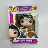 Funko Pop! Disney Ultimate Princess #339: Snow White (Gold) with Pin & Protector