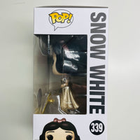 Funko Pop! Disney Ultimate Princess #339: Snow White (Gold) with Pin & Protector
