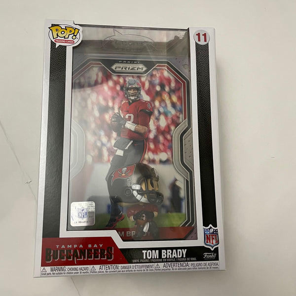 Funko POP! Trading Cards: NFL Tampa Bay Buccaneers #11 - Tom Brady – Yummy  Boutique