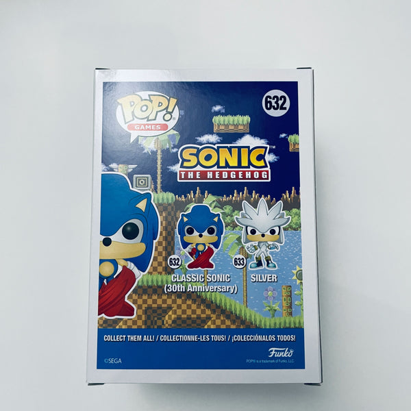 FUNKO POP Games Sonic 30th Running SONIC Hedgehog Vinyl Figure Kids Toys Age  6+