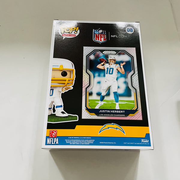 Funko POP! Trading Cards #08 - LA Chargers - Justin Herbert – Yummy Boutique