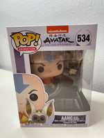 Avatar: The Last Airbender Aang with Momo Pop! Vinyl #534