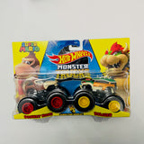 Hot Wheels Monster Trucks Demolition Doubles 1:64 - Donkey Kong vs Bowser