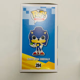 Funko Pop! Games: Sonic the Hedgehog #284 - Sonic with emerald & Protector