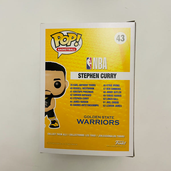 Funko Pop! Basketball - Golden State Warriors - Stephen Curry #43