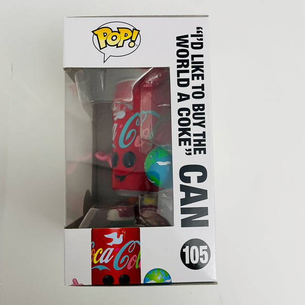 Funko Pop! Coca Cola #105 - I’d Like to Buy the World a Coke Can & Protector