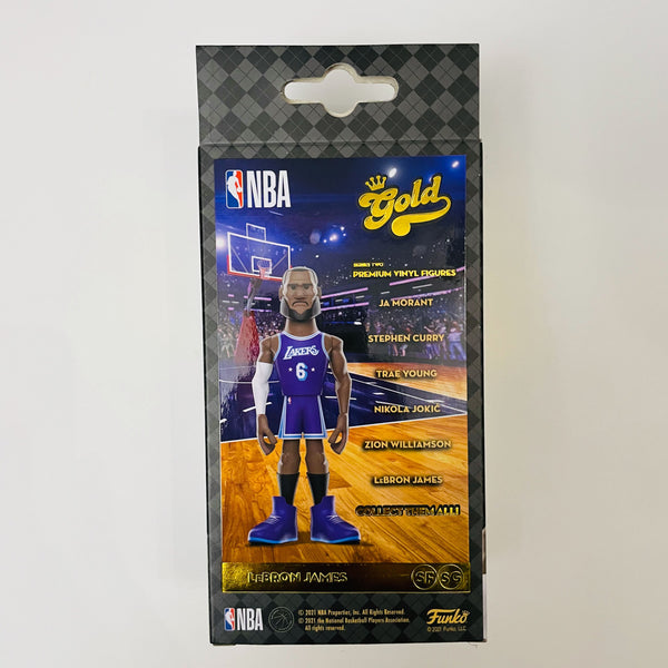 Funko Vinyl Gold 5 NBA: Lakers - LeBron James (City)